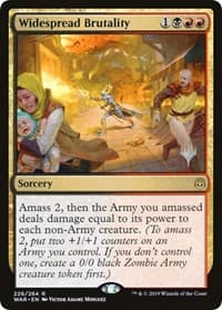 Widespread Brutality - Promo Pack: Throne of Eldraine - Magic: The Gathering card
