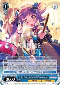 "The Coolest in the World!" Ako Udagawa - BanG Dream! Girls Band Party! Vol.2 - Weiss Schwarz card