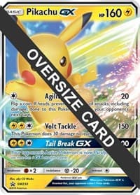 Pikachu GX - SM232 - Jumbo Cards - Pokemon card