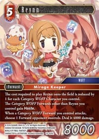 Reynn - Opus X - Final Fantasy TCG card