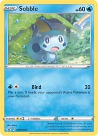 Sobble - SWSH003 - SWSH: Sword & Shield Promo Cards - Pokemon card