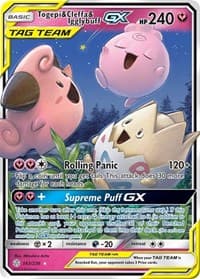 Togepi & Cleffa & Igglybuff GX - SM - Cosmic Eclipse - Pokemon card