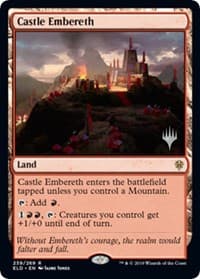 Castle Embereth - Promo Pack: Throne of Eldraine - Magic: The Gathering card