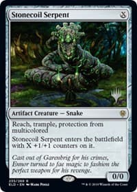 Stonecoil Serpent - Promo Pack: Throne of Eldraine - Magic: The Gathering card