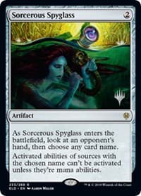 Sorcerous Spyglass - Promo Pack: Throne of Eldraine - Magic: The Gathering card