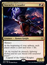 Stormfist Crusader - Promo Pack: Throne of Eldraine - Magic: The Gathering card
