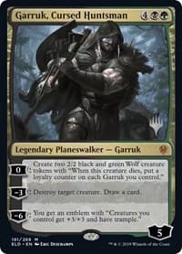 Garruk, Cursed Huntsman - Promo Pack: Throne of Eldraine - Magic: The Gathering card