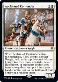 Acclaimed Contender - Promo Pack: Throne of Eldraine - Magic: The Gathering card