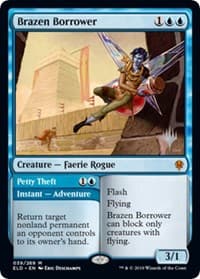 Brazen Borrower - Promo Pack: Throne of Eldraine - Magic: The Gathering card