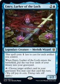 Emry, Lurker of the Loch - Promo Pack: Throne of Eldraine - Magic: The Gathering card