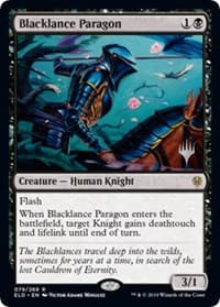 Blacklance Paragon - Promo Pack: Throne of Eldraine - Magic: The Gathering card