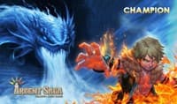 Argent Saga TCG Rubber Event Playmat - Eternal Rivals Champion (Re-Release Event) - Argent Saga Playmats - Playmats card
