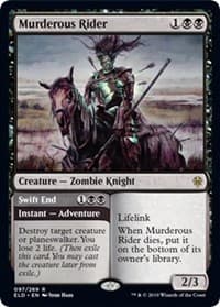 Murderous Rider - Promo Pack: Throne of Eldraine - Magic: The Gathering card