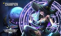 Argent Saga TCG Rubber Event Playmat - Hoenna, The Dark Champion (October 2019) - Argent Saga Playmats - Playmats card