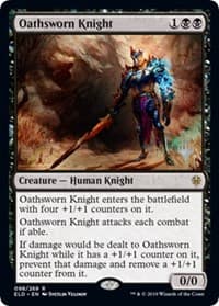 Oathsworn Knight - Promo Pack: Throne of Eldraine - Magic: The Gathering card