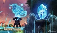 Argent Saga TCG Rubber Event Playmat - Fizzy and Shard (Entry June 2019) - Argent Saga Playmats - Playmats card