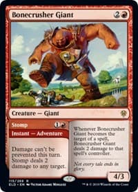 Bonecrusher Giant - Promo Pack: Throne of Eldraine - Magic: The Gathering card