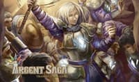 Argent Saga TCG Rubber Event Playmat - Vi, Giver of Light (Daily Exclusive: Gen Con 2019) - Argent Saga Playmats - Playmats card