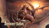 Argent Saga TCG Rubber Event Playmat - Juvenile Dragon (Daily Exclusive: Gen Con 2019) - Argent Saga Playmats - Playmats card