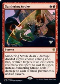 Sundering Stroke - Promo Pack: Throne of Eldraine - Magic: The Gathering card