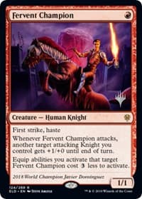 Fervent Champion - Promo Pack: Throne of Eldraine - Magic: The Gathering card