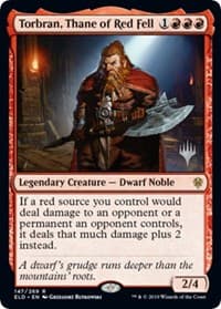 Torbran, Thane of Red Fell - Promo Pack: Throne of Eldraine - Magic: The Gathering card