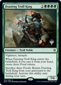 Feasting Troll King - Promo Pack: Throne of Eldraine - Magic: The Gathering card