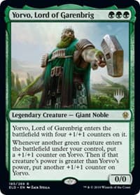 Yorvo, Lord of Garenbrig - Promo Pack: Throne of Eldraine - Magic: The Gathering card