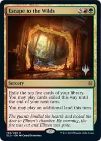Escape to the Wilds - Promo Pack: Throne of Eldraine - Magic: The Gathering card