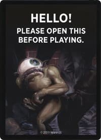 Corpse Knight Reminder Card (Knights' Charge Brawl Deck) - Unique and Miscellaneous Promos - Magic: The Gathering card