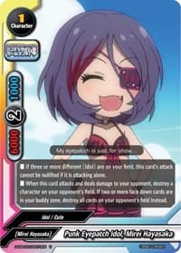 Punk Eyepatch Idol., Mirei Hayasaka - The iDOLM@STER Cinderella Girls Theater - Future Card BuddyFight card