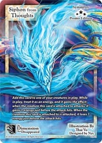 Siphon from Thoughts (Promo Edition) - Exodus Promo Cards - Exodus TCG card