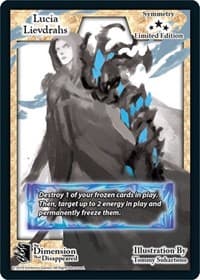 Lucia Lievdrahs (Limited Edition) - Limited Edition Sketch Cards - Exodus TCG card