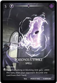 Poisonous Strike (Full Art) - Argent Saga Promos - Argent Saga TCG card