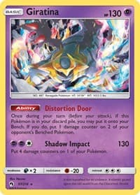 Giratina - Deck Exclusives - Pokemon card