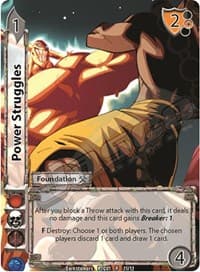 Power Struggles (Full Art Promo) - Darkstalkers: Collector's Tins - UniVersus card