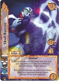 Skull Barrier (Full Art Promo) - Mega Man: Rise of Masters - UniVersus card