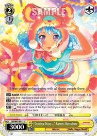 "Getting Dizzy..." Kanon Matsubara - BanG Dream! Girls Band Party! Vol.2 - Weiss Schwarz card