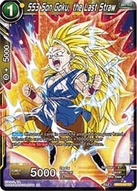 SS3 Son Goku, the Last Straw - Malicious Machinations - Dragon Ball Super: Masters card