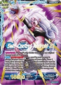 Android 21 // Self-Control Android 21 - Malicious Machinations - Dragon Ball Super: Masters card