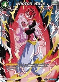 Photon Wave - Malicious Machinations - Dragon Ball Super: Masters card