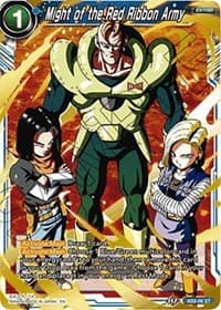 Might of the Red Ribbon Army - Malicious Machinations - Dragon Ball Super: Masters card