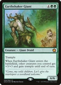 Earthshaker Giant - Magic Game Night 2019 - Magic: The Gathering card