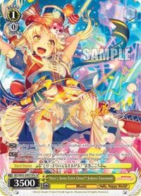 "Here's Some Extra Cheer!" Kokoro Tsurumaki (SP) (A) - BanG Dream! Girls Band Party! Vol.2 - Weiss Schwarz card