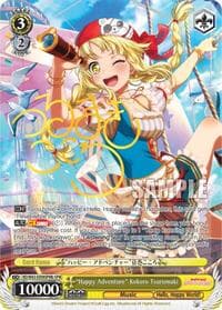 "Happy Adventure" Kokoro Tsurumaki (SPM) (B) - BanG Dream! Girls Band Party! Vol.2 - Weiss Schwarz card