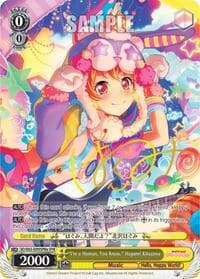 "I'm a Human, You Know" Hagumi Kitazawa (SPM) (A) - BanG Dream! Girls Band Party! Vol.2 - Weiss Schwarz card