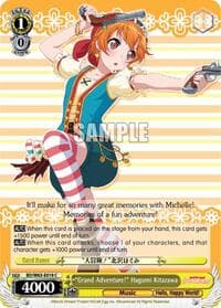 "Grand Adventure!" Hagumi Kitazawa - BanG Dream! Girls Band Party! Vol.2 - Weiss Schwarz card