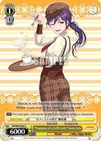 "Fragrance of a Caffe Latte" Kaoru Seta - BanG Dream! Girls Band Party! Vol.2 - Weiss Schwarz card
