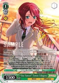 "Our Sunset" Tomoe Udagawa (SP) (A) - BanG Dream! Girls Band Party! Vol.2 - Weiss Schwarz card