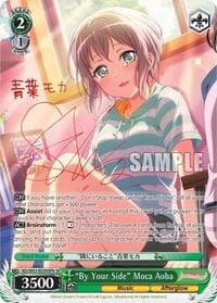 "By Your Side" Moca Aoba (SP) (B) - BanG Dream! Girls Band Party! Vol.2 - Weiss Schwarz card